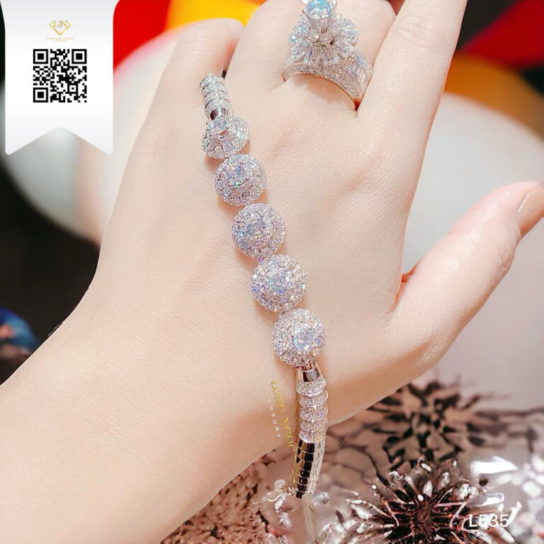 Lắc Tay Kim Cương L535 Dương Trần Daimond