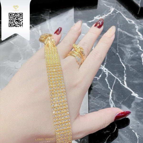 Lắc Tay Kim Cương L536 Dương Trần Daimond