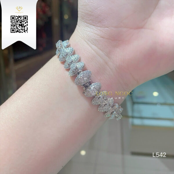 Lắc Tay Kim Cương L542 Dương Trần Daimond