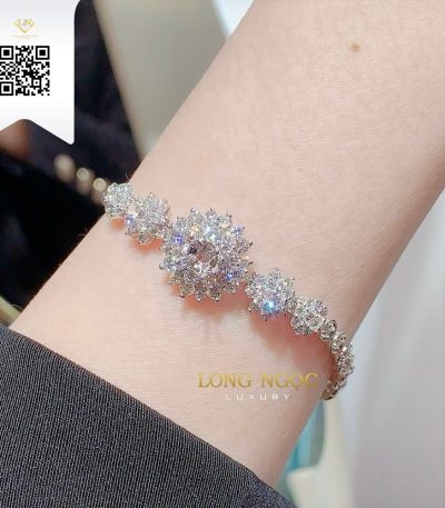 Lắc Tay Kim Cương L546 Dương Trần Daimond