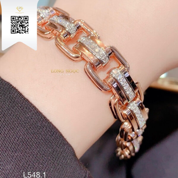 Lắc Tay Kim Cương L5481 Dương Trần Daimond