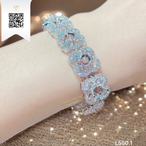 Lắc Tay Kim Cương L5501 Dương Trần Daimond