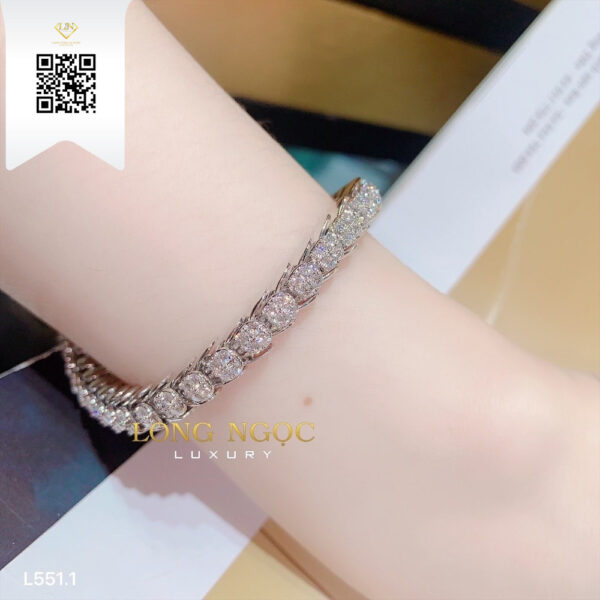 Lắc Tay Kim Cương L5511 Dương Trần Daimond