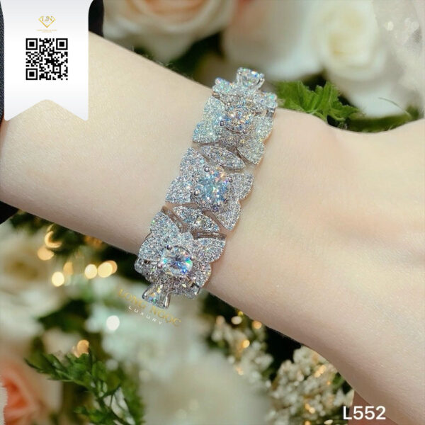 Lắc Tay Kim Cương L552 Dương Trần Daimond
