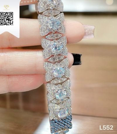 Lắc Tay Kim Cương L552 Kim Cương Giá Tốt