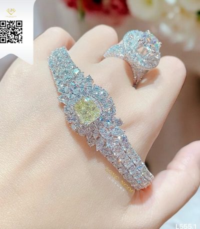Lắc Tay Kim Cương L5551 Kim Cương Giá Tốt