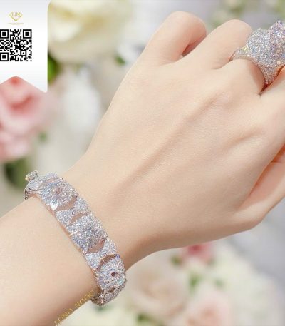 Lắc Tay Kim Cương L562 Dương Trần Daimond