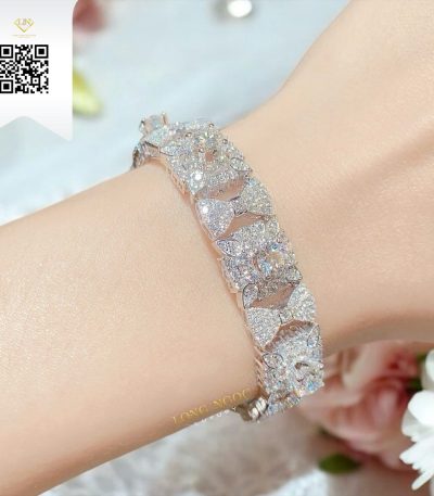 Lắc Tay Kim Cương L562 Kim Cương Giá Tốt