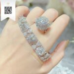Lắc Tay Kim Cương L562 Long Ngọc luxury