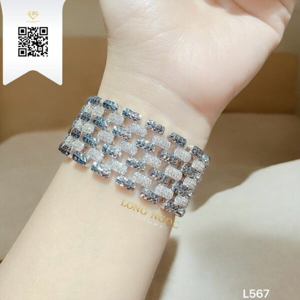 Lắc Tay Kim Cương L567 Dương Trần Daimond