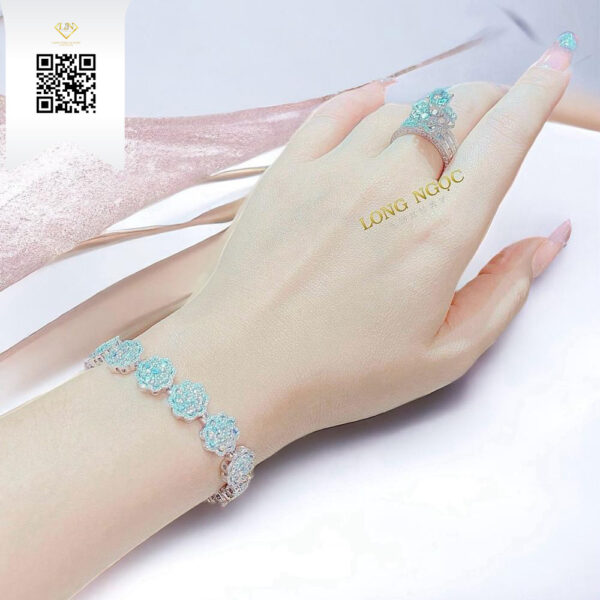 Lắc Tay Kim Cương L571 Dương Trần Daimond