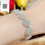 Lắc Tay Kim Cương L571 Long Ngọc luxury