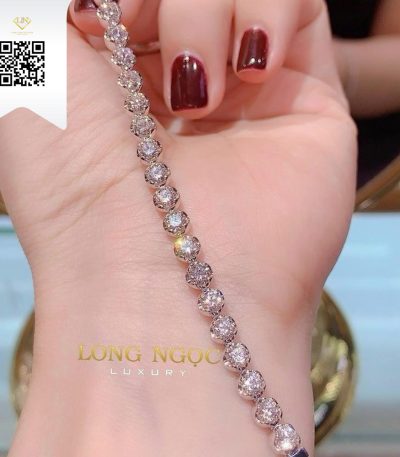 Lắc Tay Kim Cương L5833 Kim Cương Giá Tốt