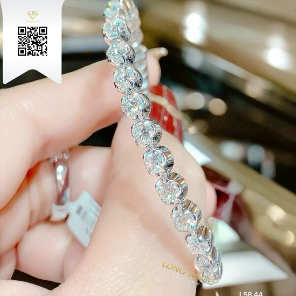 Lắc Tay Kim Cương L5844 Dương Trần Daimond