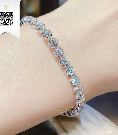 Lắc Tay Kim Cương L5844 Kim Cương Giá Tốt