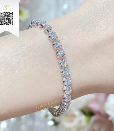 Lắc Tay Kim Cương L5847 Dương Trần Daimond