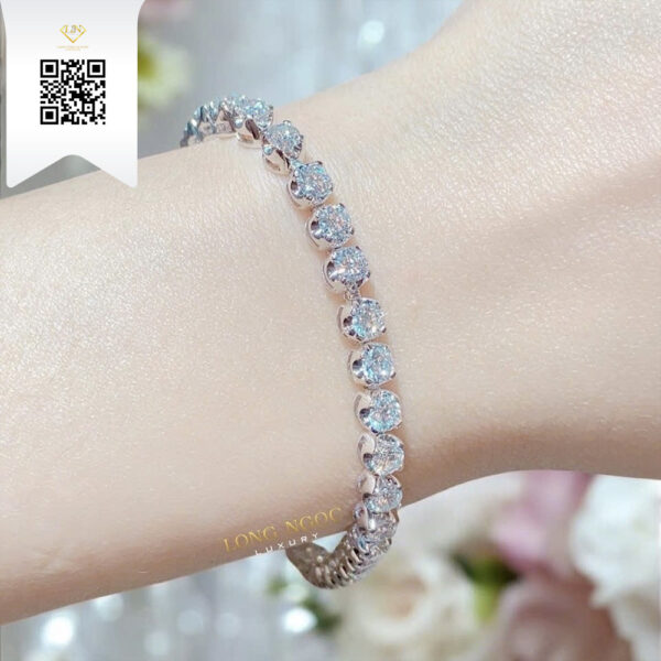 Lắc Tay Kim Cương L5847 Dương Trần Daimond