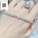 Lắc Tay Kim Cương L5847 Long Ngọc luxury