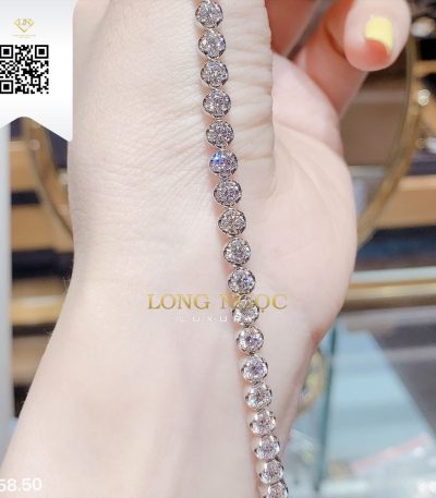Lắc Tay Kim Cương L5850 Dương Trần Daimond