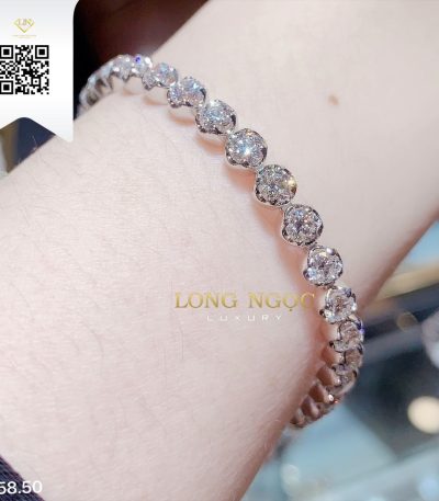 Lắc Tay Kim Cương L5850 Kim Cương Giá Tốt