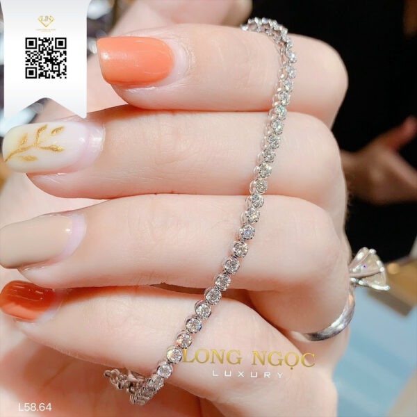 Lắc Tay Kim Cương L5864 Dương Trần Daimond