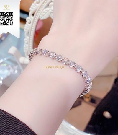 Lắc Tay Kim Cương L587 Dương Trần Daimond