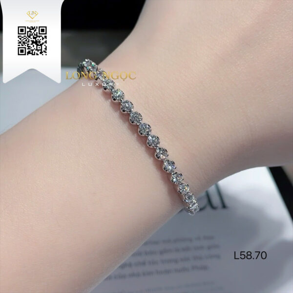 Lắc Tay Kim Cương L5870 Dương Trần Daimond