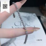 Lắc Tay Kim Cương L5870 Trần Dương Daimond Long Ngọc Luxury