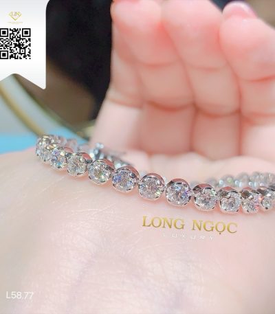 Lắc Tay Kim Cương L5877 Dương Trần Daimond