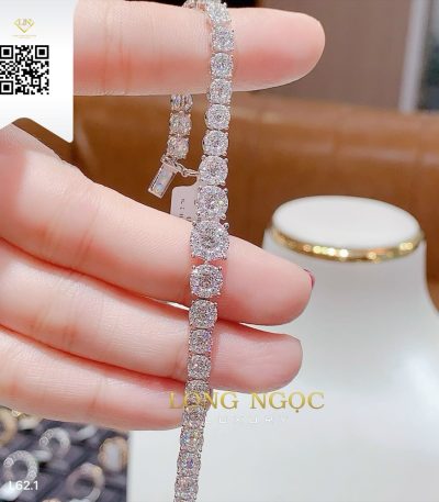 Lắc Tay Kim Cương L621 Kim Cương Giá Tốt