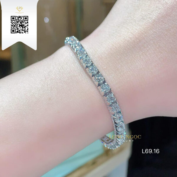 Lắc Tay Kim Cương L6916 Dương Trần Daimond