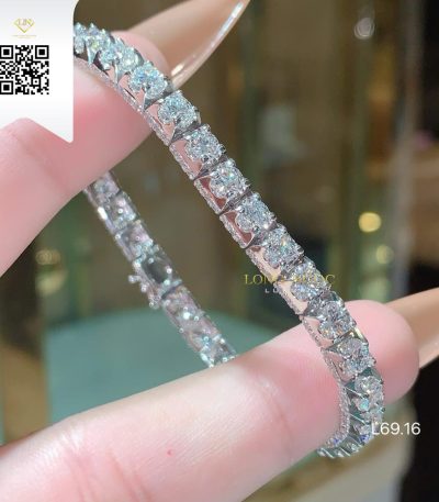 Lắc Tay Kim Cương L6916 Kim Cương Giá Tốt