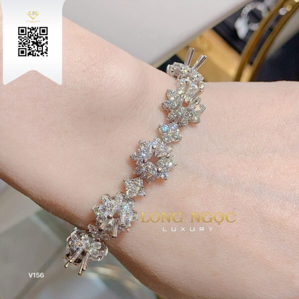 Lắc Tay Kim Cương V156 Dương Trần Daimond