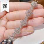 Lắc Tay Kim Cương V156 Long Ngọc luxury