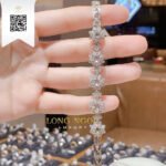 Lắc Tay Kim Cương V156 Trần Dương Daimond Long Ngọc Luxury