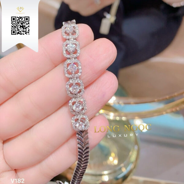 Lắc Tay Kim Cương V182 Dương Trần Daimond