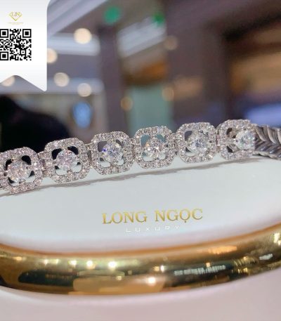 Lắc Tay Kim Cương V182 Kim Cương Giá Tốt