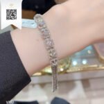 Lắc Tay Kim Cương V182 Trần Dương Daimond Long Ngọc Luxury