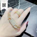 Lắc Tay Kim Cương V28 Trần Dương Daimond Long Ngọc Luxury
