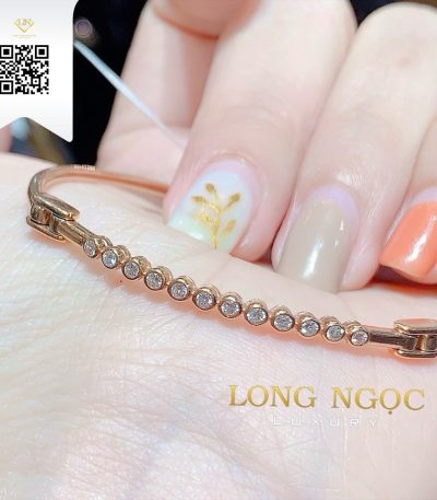 Lắc Tay Kim Cương V51 Long Ngọc luxury