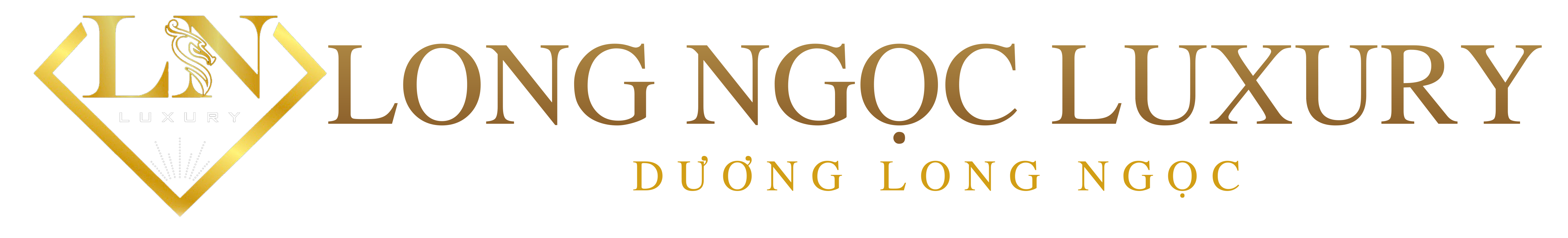 Logo long ngọc luxury