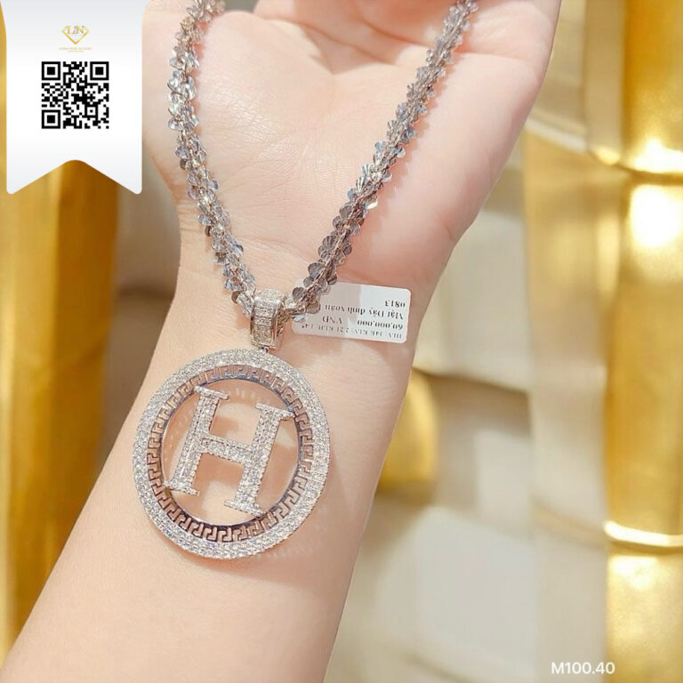 Mặt Dây Kim Cương M10040 Kim Cương Giá Tốt