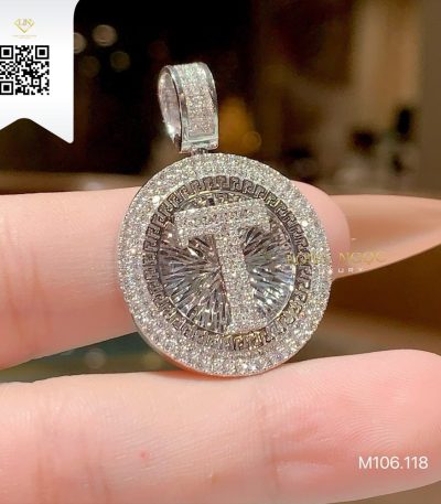 Mặt Dây Kim Cương M106118 Dương Trần Daimond