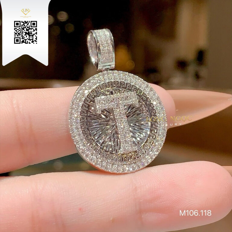 Mặt Dây Kim Cương M106118 Dương Trần Daimond