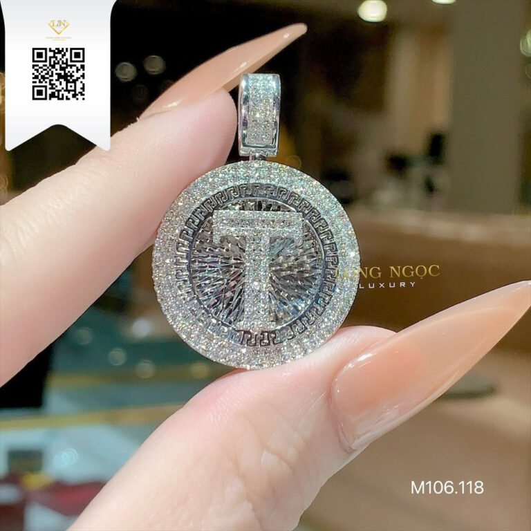 Mặt Dây Kim Cương M106118 Kim Cương Giá Tốt