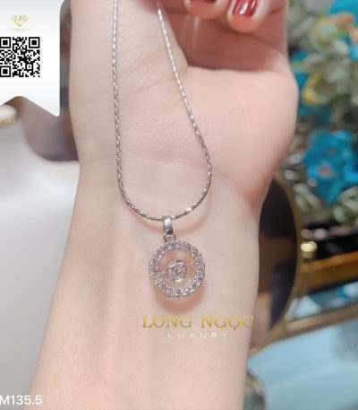 Mặt Dây Kim Cương M1335 Kim Cương Giá Tốt