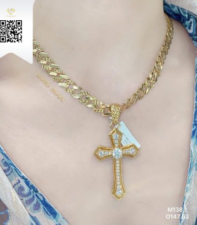 Mặt Dây Kim Cương M1381 Kim Cương Giá Tốt