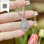 Mặt Dây Kim Cương M16415 Kim Cương Giá Tốt