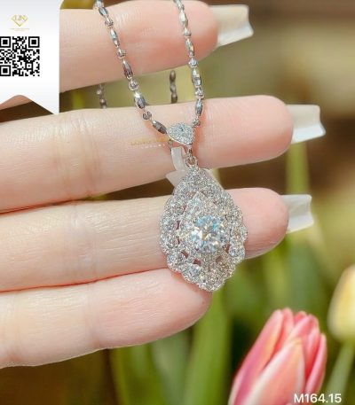 Mặt Dây Kim Cương M16415 Kim Cương Giá Tốt