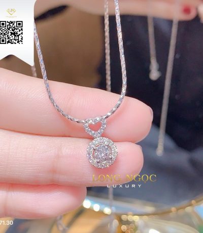 Mặt Dây Kim Cương M17130 Kim Cương Giá Tốt